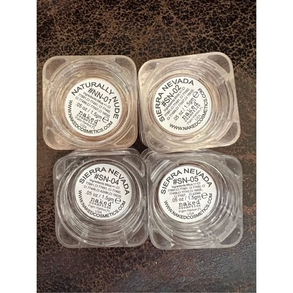 Naked Cosmetics Loose Pigments Set of 4